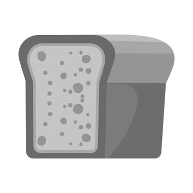 Ekmek ve somun simgesivektör tasarımı. Web için ekmek ve çörek stok sembolü seti.