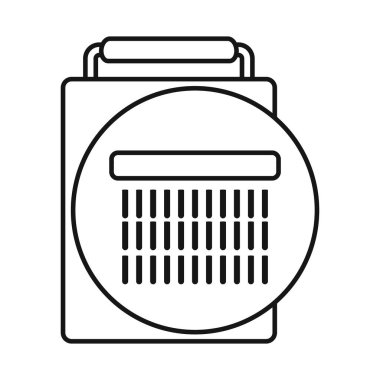 Öğütücü ve alet sembolünün ayrı bir nesnesi. Stok için rendeleyici ve utensil vektör simgesi web ögesi.