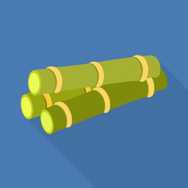 Kök ve şeker ikonunun vektör tasarımı. Stok için kök ve baston vektör simgesi web ögesi.