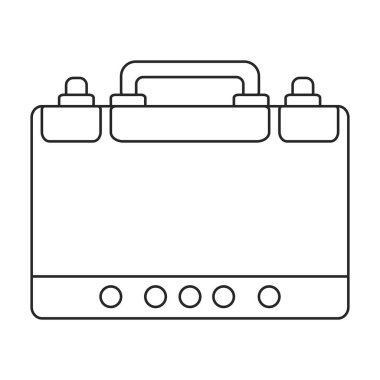 Güneş paneli vektör simgesi. Beyaz arkaplan güneş paneli üzerinde izole edilmiş ana vektör simgesi .