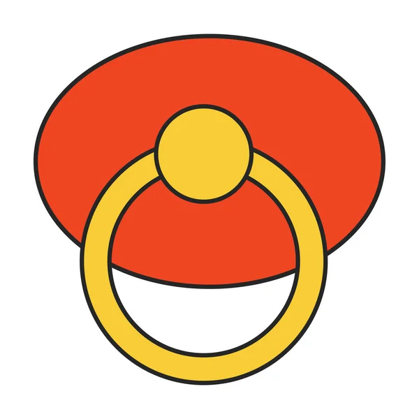 Samara, Rússia - 4 de agosto de 2016: Ícone de Pokeball sobre fundo branco.  Um Pokeball usado