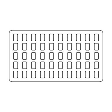 Kanalizasyon kanalizasyonu vektör ana hatları simgesi. Beyaz arka planda vektör illüstrasyon kapağı sokağı. Kanalizasyon kanalizasyonunun izole edilmiş tasviri logosu .