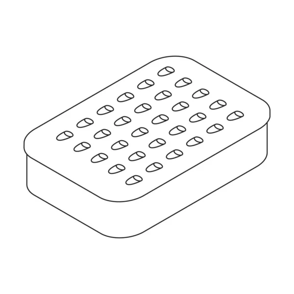 Εικονίδιο Φορέα Τρίφτη Λογότυπο Διανύσματος Περίγραμμα Απομονωμένο Λευκό Τρίφτη Φόντου — Διανυσματικό Αρχείο