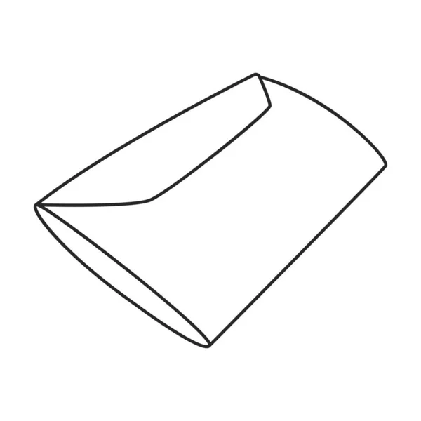 Значок Вектора Пакета Логотип Вектора Контура Изолирован Белом Фоне — стоковый вектор