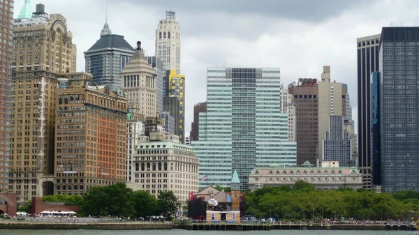 Aşağı manhattan skyline — Stok fotoğraf