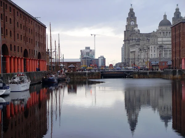 Albert Dock de Liverpool —  Fotos de Stock