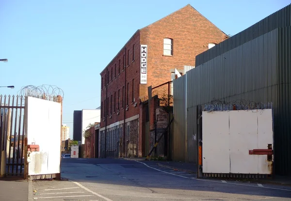 "Puerta de la Paz "en Belfast, Irlanda del Norte — Foto de Stock