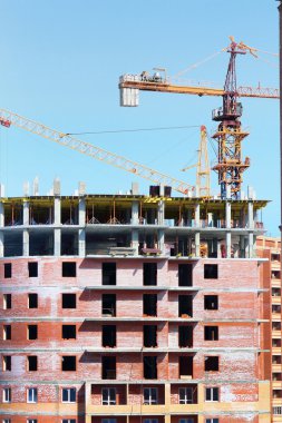 İnşaat yapım aşamasında