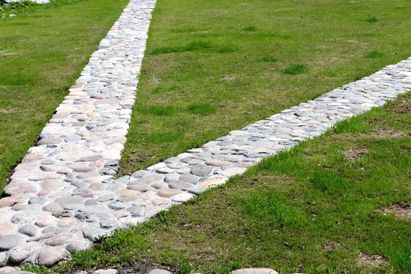 Dekoratif taş kaldırım Park