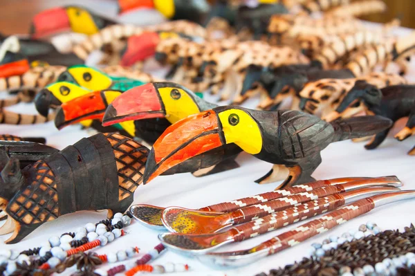 Farbenfrohe Souvenirs Stockfoto