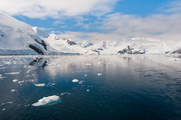 Baía do Paraíso na Antártida Imagens Royalty-Free