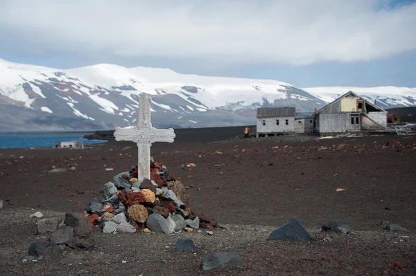 Paisaje dramático en la Antártida Fotos de stock libres de derechos