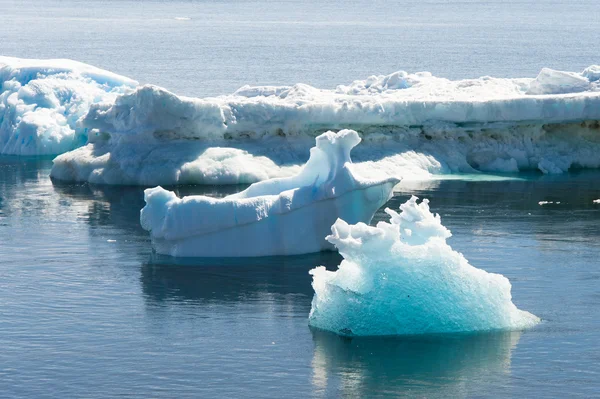 Formas defesas de icebergs, Antártida Fotografia De Stock