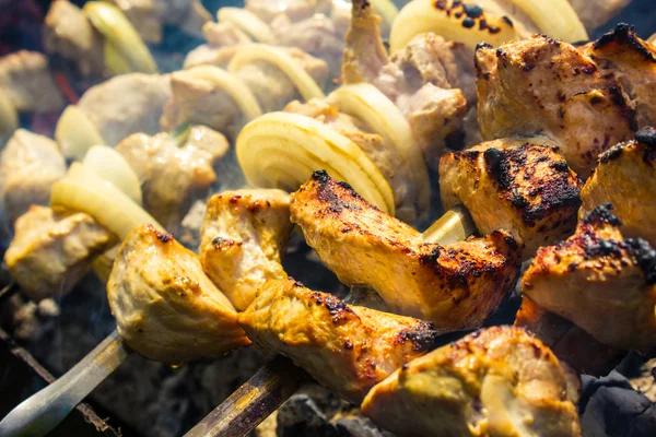 Barbecueën — Stockfoto