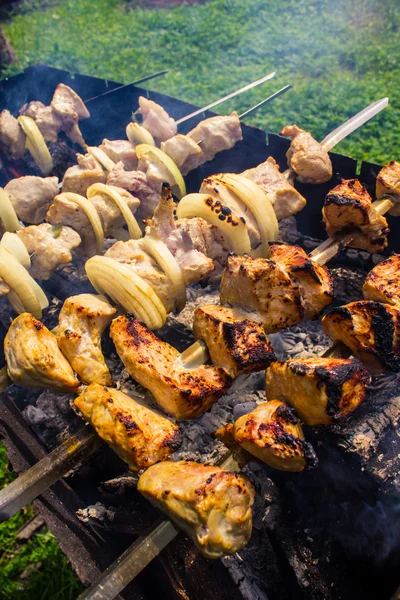 Barbecueën — Stockfoto