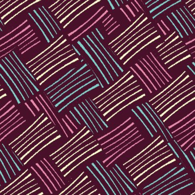 Karmaşık çizgilerin kusursuz soyut geometrik deseni.