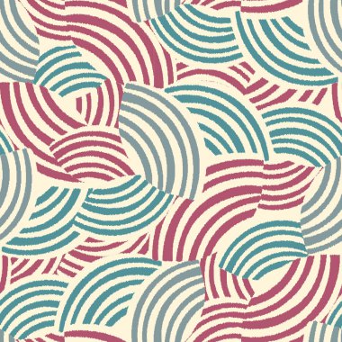 Rastgele çizgili kusursuz soyut geometrik desen.