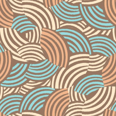 Rastgele çizgili kusursuz soyut geometrik desen.