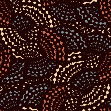 Rastgele çizgili kusursuz soyut geometrik desen.