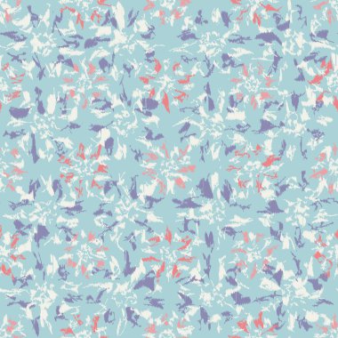 Çiçek süsüsüyle kusursuz soyut desen