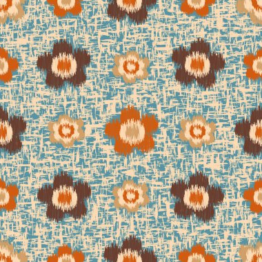 Çiçek süsüsüyle kusursuz soyut desen