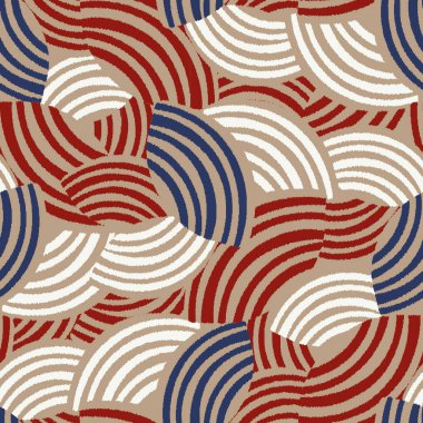 Rastgele çizgili kusursuz soyut geometrik desen.