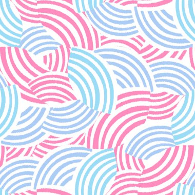 Rastgele çizgili kusursuz soyut geometrik desen.