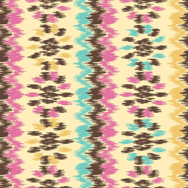 Patrón Abstracto Sin Costuras Con Adorno Floral — Vector de stock