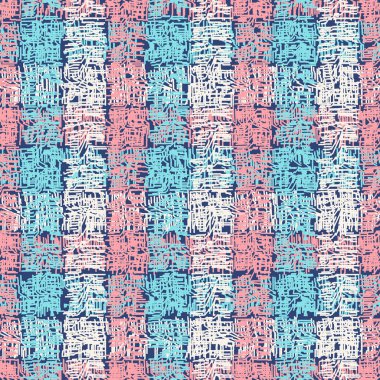 Dikey ve yatay çizgilerden kusursuz soyut desen. Tartan.