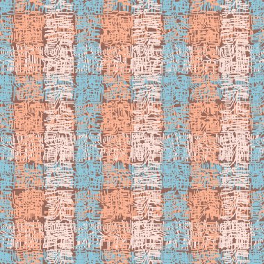 Dikey ve yatay çizgilerden kusursuz soyut desen. Tartan.