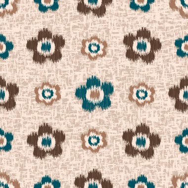 Çiçek süsüsüyle kusursuz soyut desen