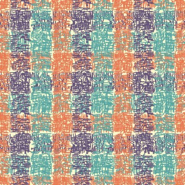 Dikey ve yatay çizgilerden kusursuz soyut desen. Tartan.