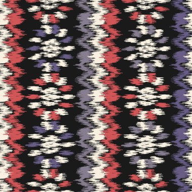 Çiçek süsüsüyle kusursuz soyut desen