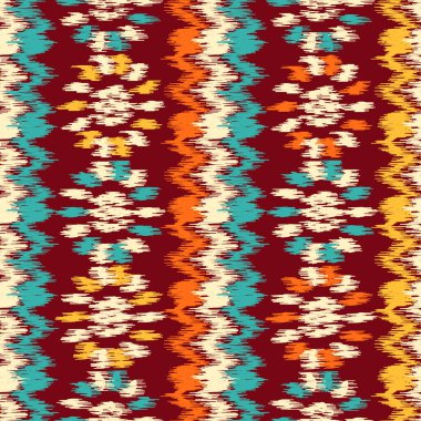 Çiçek süsüsüyle kusursuz soyut desen