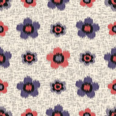 Çiçek süsüsüyle kusursuz soyut desen