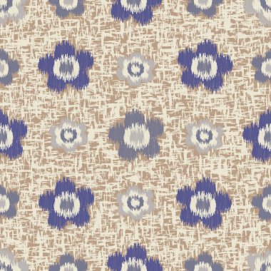 Çiçek süsüsüyle kusursuz soyut desen