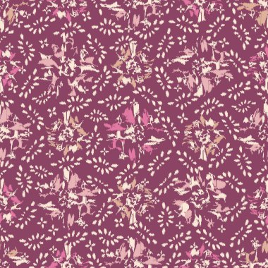 Çiçek süsüsüyle kusursuz soyut desen