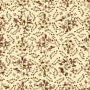 Çiçek süsüsüyle kusursuz soyut desen