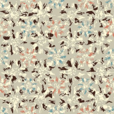 Çiçek süsüsüyle kusursuz soyut desen