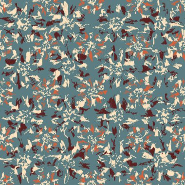 Çiçek süsüsüyle kusursuz soyut desen