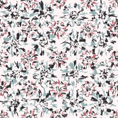 Çiçek süsüsüyle kusursuz soyut desen