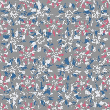 Çiçek süsüsüyle kusursuz soyut desen