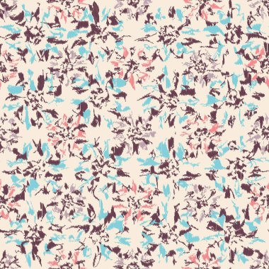 Çiçek süsüsüyle kusursuz soyut desen