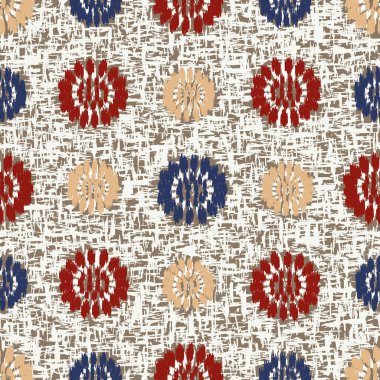 Çiçek süsüsüyle kusursuz soyut desen