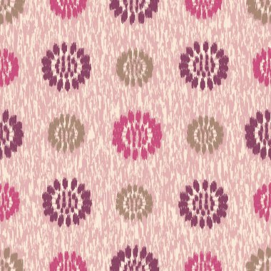 Çiçek süsüsüyle kusursuz soyut desen