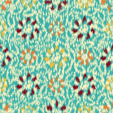 Çiçek süsüsüyle kusursuz soyut desen