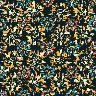 Çiçek süsüsüyle kusursuz soyut desen