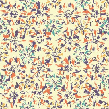 Çiçek süsüsüyle kusursuz soyut desen