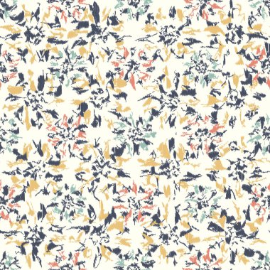 Çiçek süsüsüyle kusursuz soyut desen