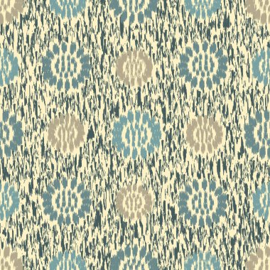 Çiçek süsüsüyle kusursuz soyut desen